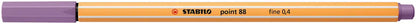 STABILO Fineliner Point 88 0.4mm 88/62 grau violett