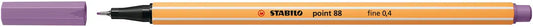 STABILO Fineliner Point 88 0.4mm 88/62 grau violett