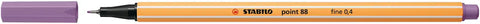 STABILO Fineliner Point 88 0.4mm 88/62 grau violett