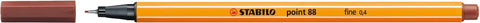 STABILO Fineliner Point 88 88/75 siena
