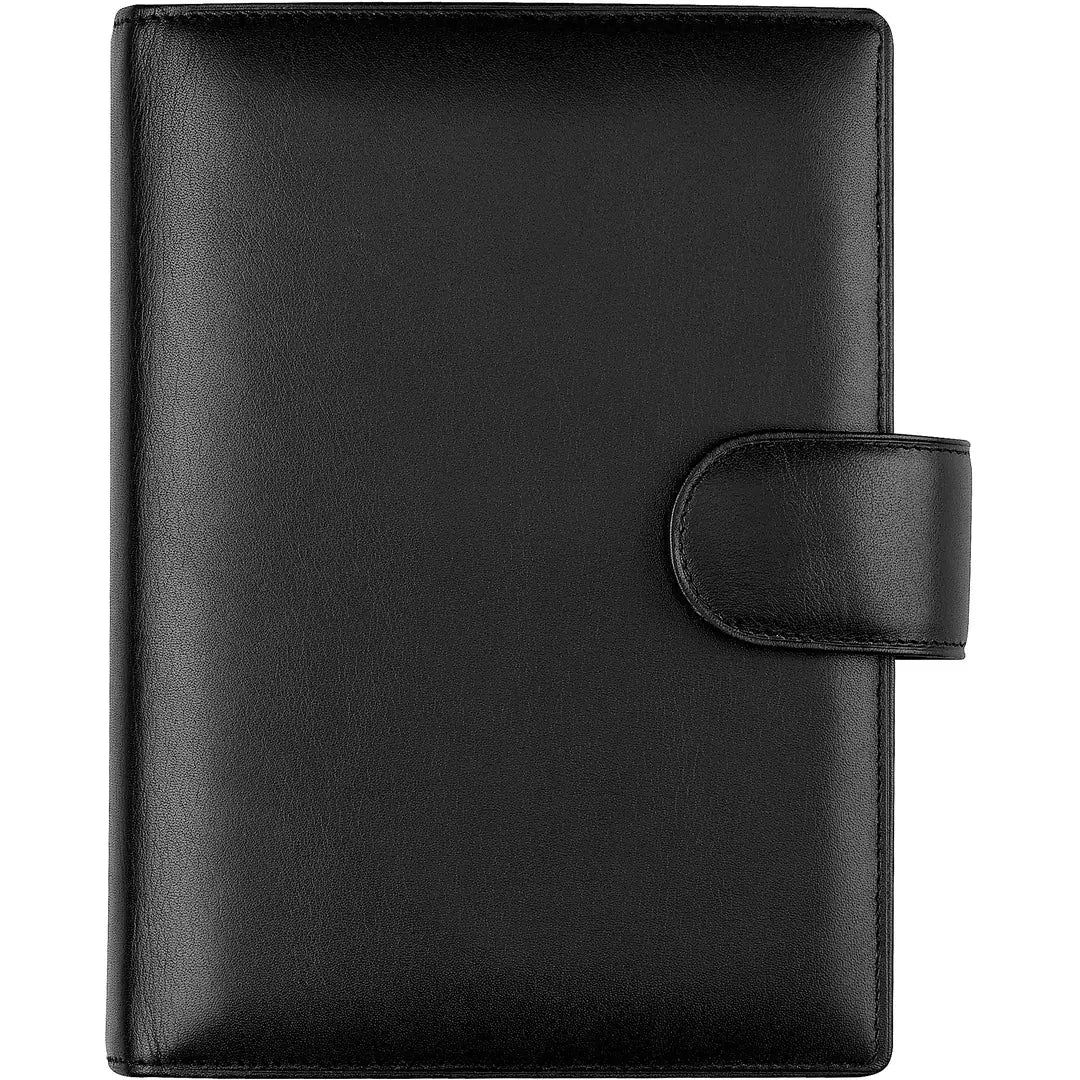 SUCCES Agenda Junior Ringbuch Nappa 84246102U schwarz 11x14.2cm