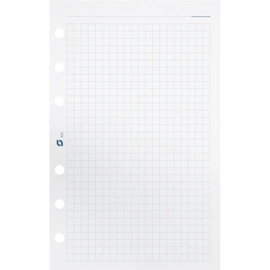 SUCCES Agenda Senior Notizpapier 84500500U kariert weiss 9.5x15cm