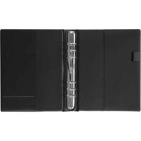 SUCCES Agenda A5 Ringbuch 84716602U Kunststoff schwarz 18.5x23.6cm