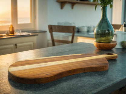 mumix - Acacia Cutting & Apéro Board 48cm - Rustic & Elegant Serve ✨🍽️
