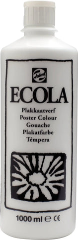 TALENS Plakatfarbe 1000ml 09711000 weiss