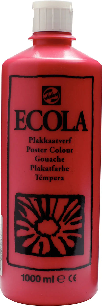 TALENS Plakatfarbe 1000ml 09713180 karmin