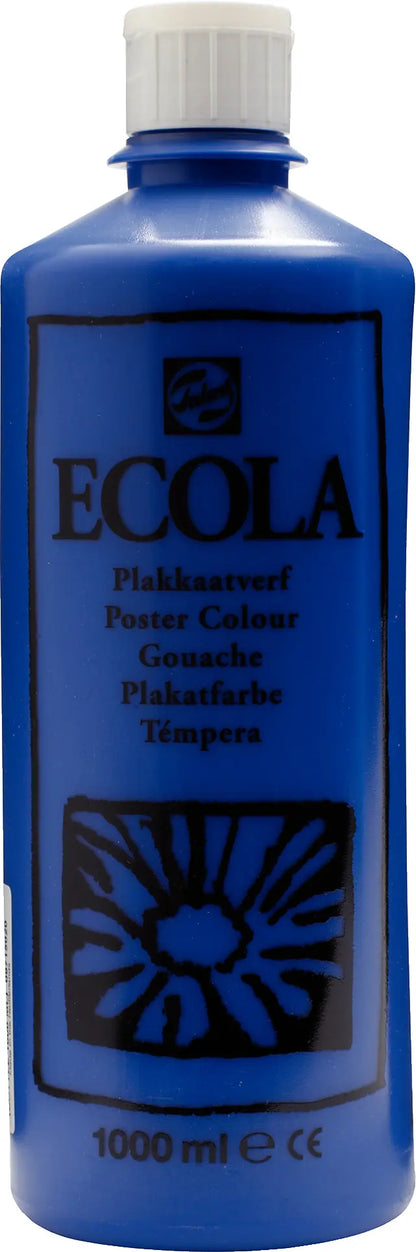 TALENS Plakatfarbe 1000ml 09715020 dunkelblau