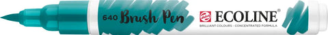 TALENS Ecoline Brush Pen 11506400 blaugrün
