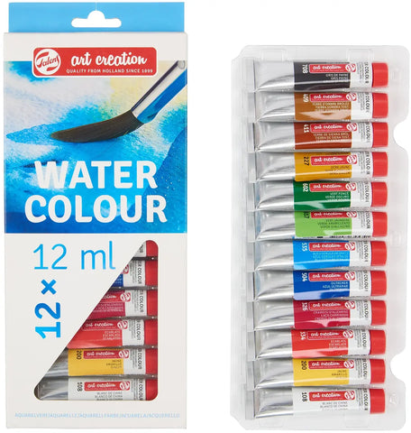 TALENS Aquarellfarbe Set 9022012M Art Creation, 12 x12ml