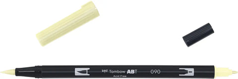 TOMBOW Dual Brush Pen ABT 090 hellgelb