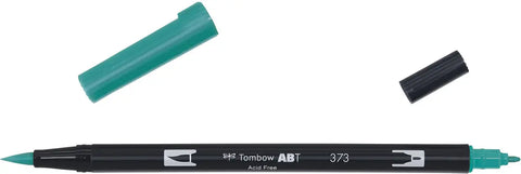 TOMBOW Dual Brush Pen ABT 373 sea blue