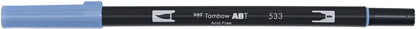 TOMBOW Dual Brush Pen ABT 533 pfauenblau