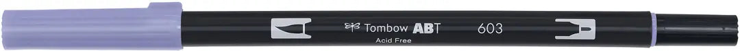 TOMBOW Dual Brush Pen ABT 603 periwinkle