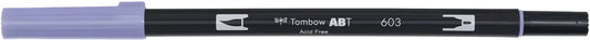 TOMBOW Dual Brush Pen ABT 603 periwinkle