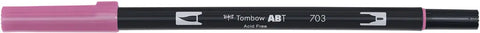 TOMBOW Dual Brush Pen ABT 703 pink rose