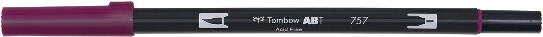 TOMBOW Dual Brush Pen ABT 757 weinrot
