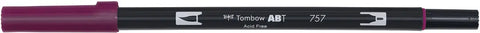 TOMBOW Dual Brush Pen ABT 757 weinrot