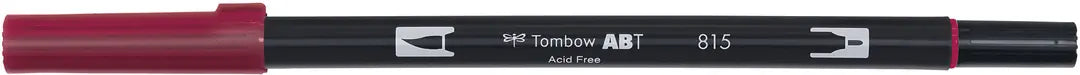 TOMBOW Dual Brush Pen ABT 815 kirschrot