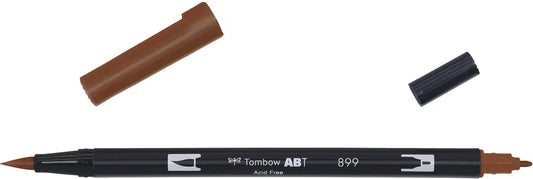 TOMBOW Dual Brush Pen ABT 899 rotholz