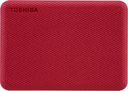 TOSHIBA HDD CANVIO Advance 2TB HDTCA20ER3AA USB 3.2 Gen 1, 2.5 inch red
