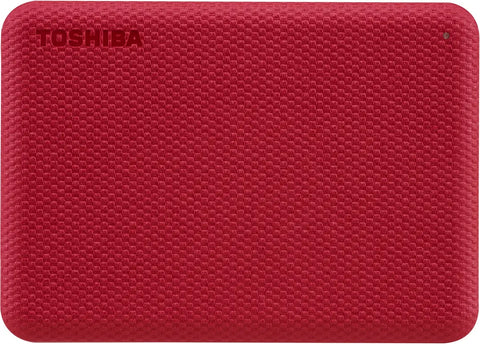 TOSHIBA HDD CANVIO Advance 4TB HDTCA40ER3CA USB 3.2 Gen 1, 2.5 inch red