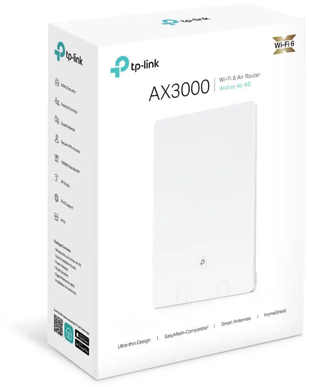 TP-LINK Wi-Fi 6 Air Router Archer Air R5 AX3000