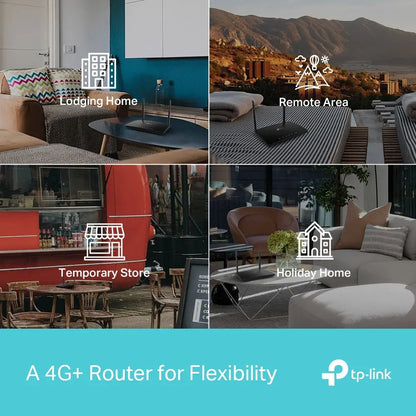 TP-LINK 4G+ Cat6 DB Gigabit Router Archer MR600 AC1200 V3.0