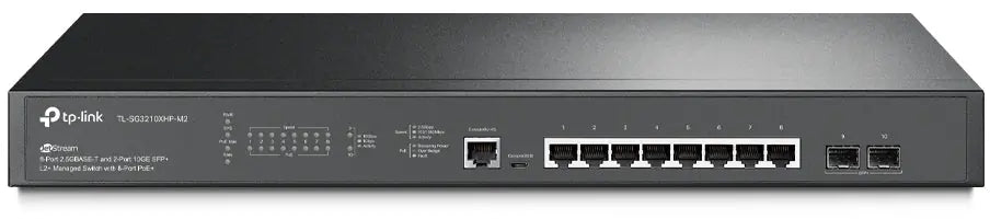 TP-LINK TL-SG3210XHP-M2 TL-SG3210XHP-M2 JS 8Port 2.5 GB & 2Port 10GE