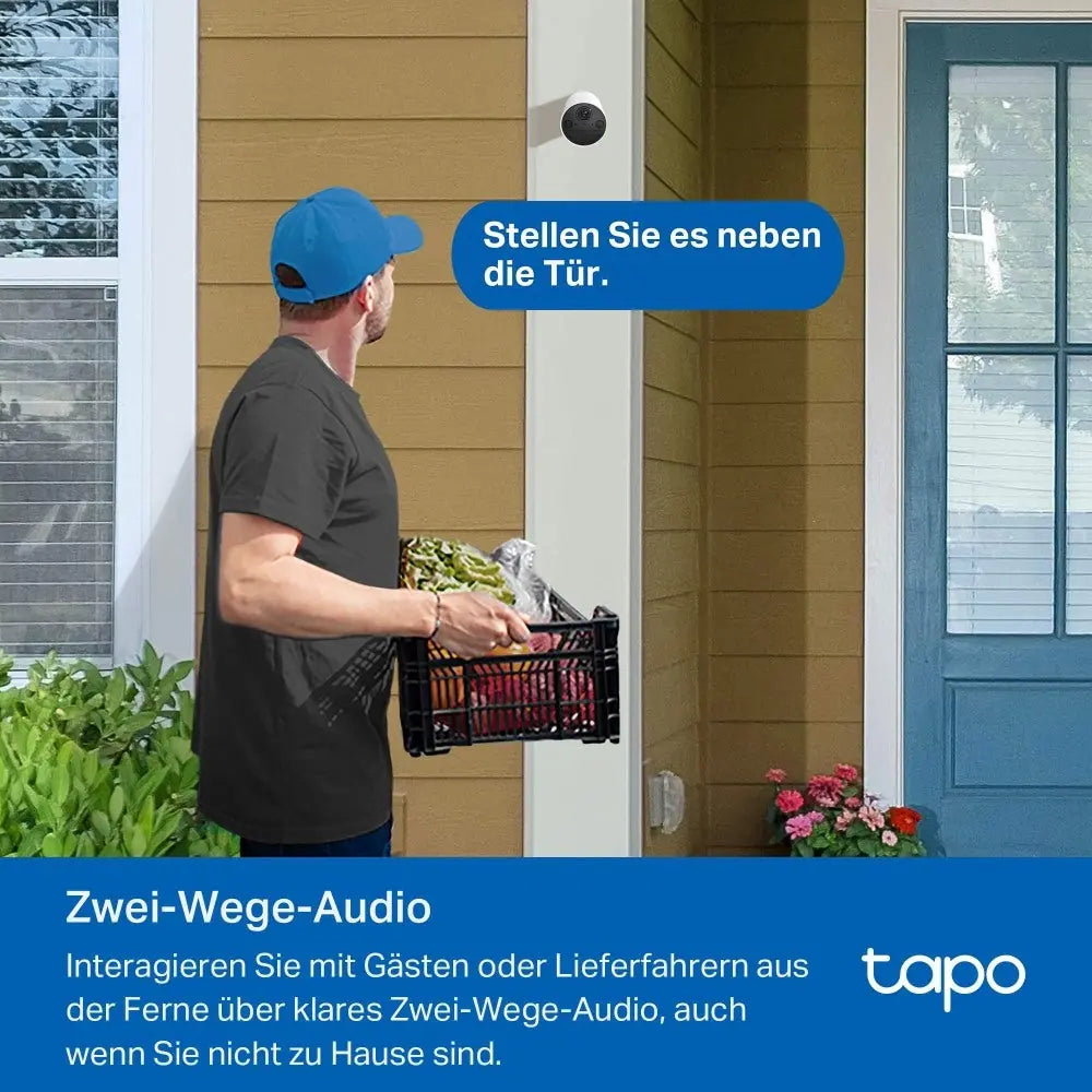 TP-LINK Smart Wless Security Camera Tapo C410 KIT incl. Solar Panel