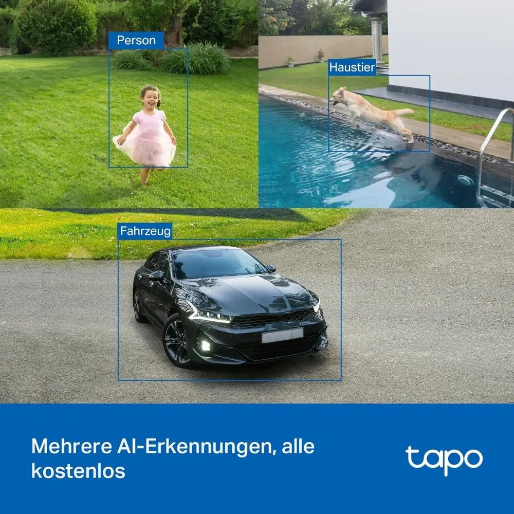 TP-LINK Smart Wless Security Camera Tapo C425 KIT incl. Solar Panel