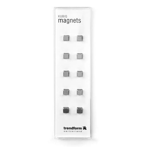 TRENDFORM Magnete KUBIQ TF19B 10er Set silber