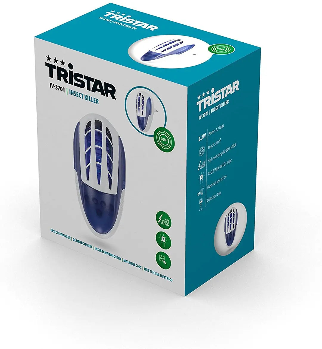 TRISTAR Insektenvernichter 1W IV-3701 elektrisch