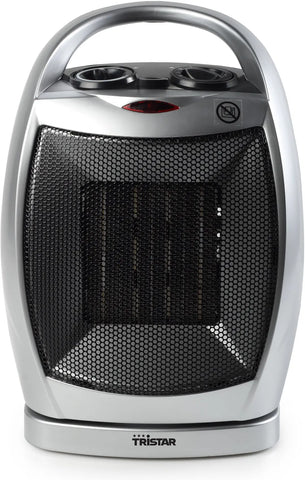TRISTAR Keramik-Heizgerät KA-5038 grau 1500W