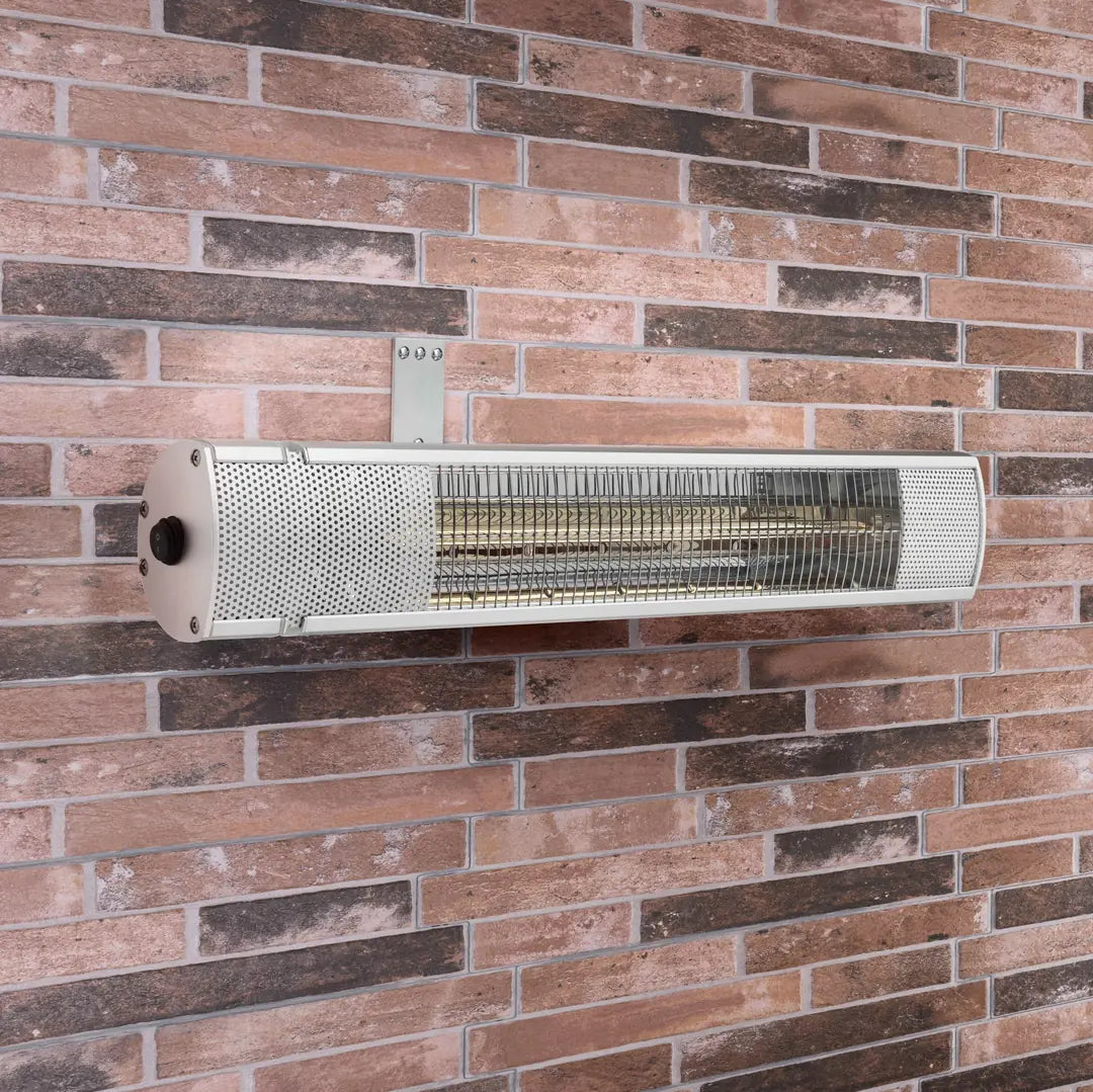 TRISTAR Terrassen-Heizgerät KA-5277 silber, IP55 2000W