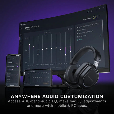 TURTLE BEACH Stealth 700 GEN3, Black TBS-2101-05 Wireless Headset for Xbox