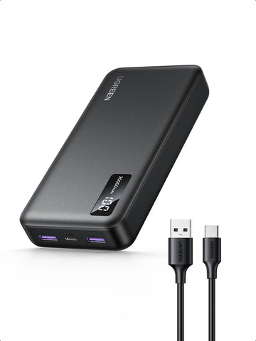 UGREEN Power Bank 20000mAh 25683 20W, Two-way Fast Charging