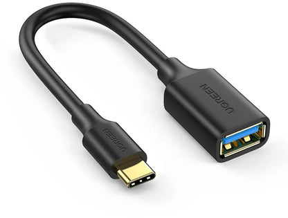 UGREEN Cable USB-C Male/USB 3.0 A 30701 Famale, Black, (BB)