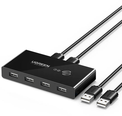 UGREEN Sharing Switch Box 30767 2in4 Out USB 2.0,(BB)