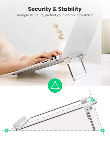 UGREEN Desktop adj. Laptop Stand 80348 Silver (BB)