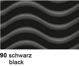 URSUS Wellkarton 50x70cm 10142290 260g, schwarz