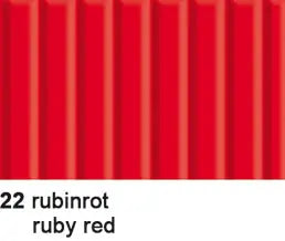 URSUS Wellkarton 50x70cm 9202222 260g, rubinrot