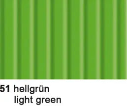 URSUS Wellkarton 50x70cm 9202251 260g, hellgrün