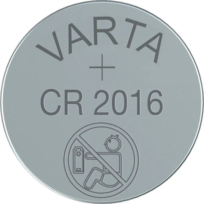 VARTA Knopfzellenbatterie 06016 101 415 CR2016 5 Stück