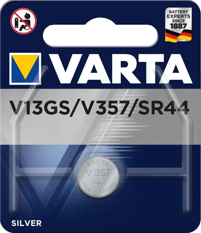 VARTA Knopfzelle 4176101401 V13GS/SR44, 1 Stück