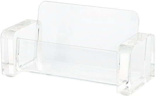 WEDO Visitenkartenhalter CRISTAL. 604416 11.5x5.5x5cm Acryl transp.