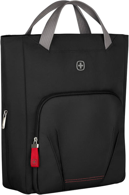 WENGER Motion Vertical Tote 15.6 Inch 612541 Laptop Tote Chic Black