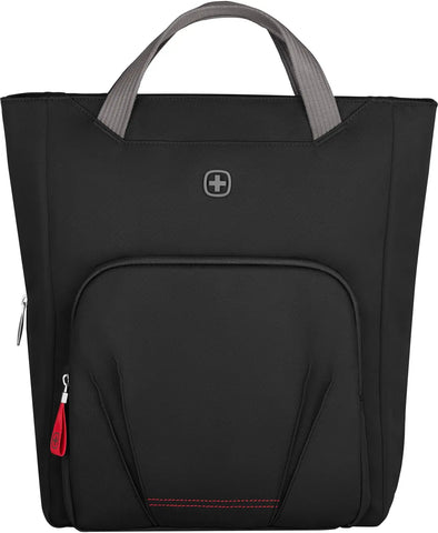 WENGER Motion Vertical Tote 15.6 Inch 612541 Laptop Tote Chic Black