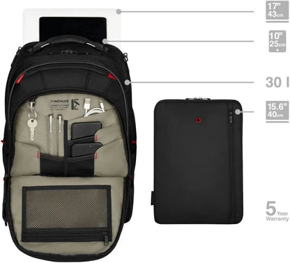 WENGER Business Backpack Carbon Pro 653129 15.6 inch