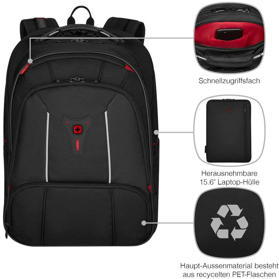 WENGER Business Backpack Carbon Pro 653129 15.6 inch