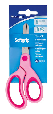 WESTCOTT Softgrip Kids 13cm E-2158000 rosa